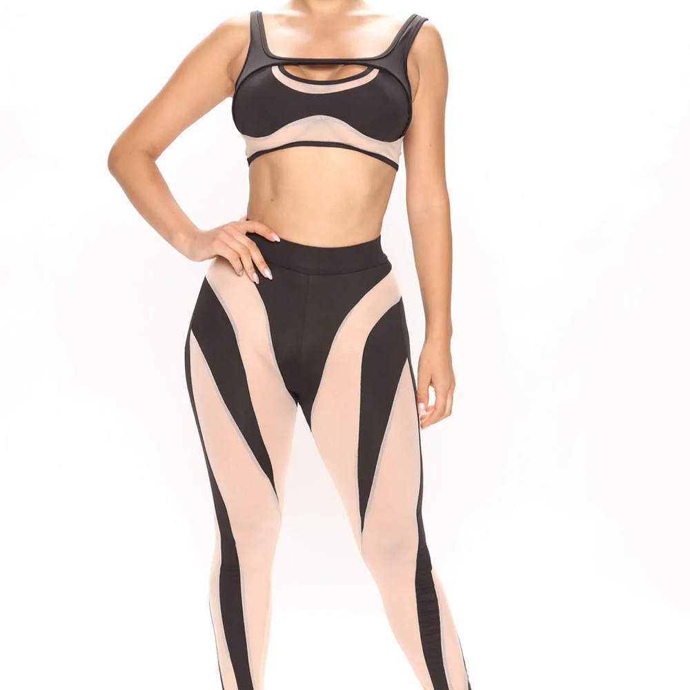 FashionNova Mesh 2-Piece Set